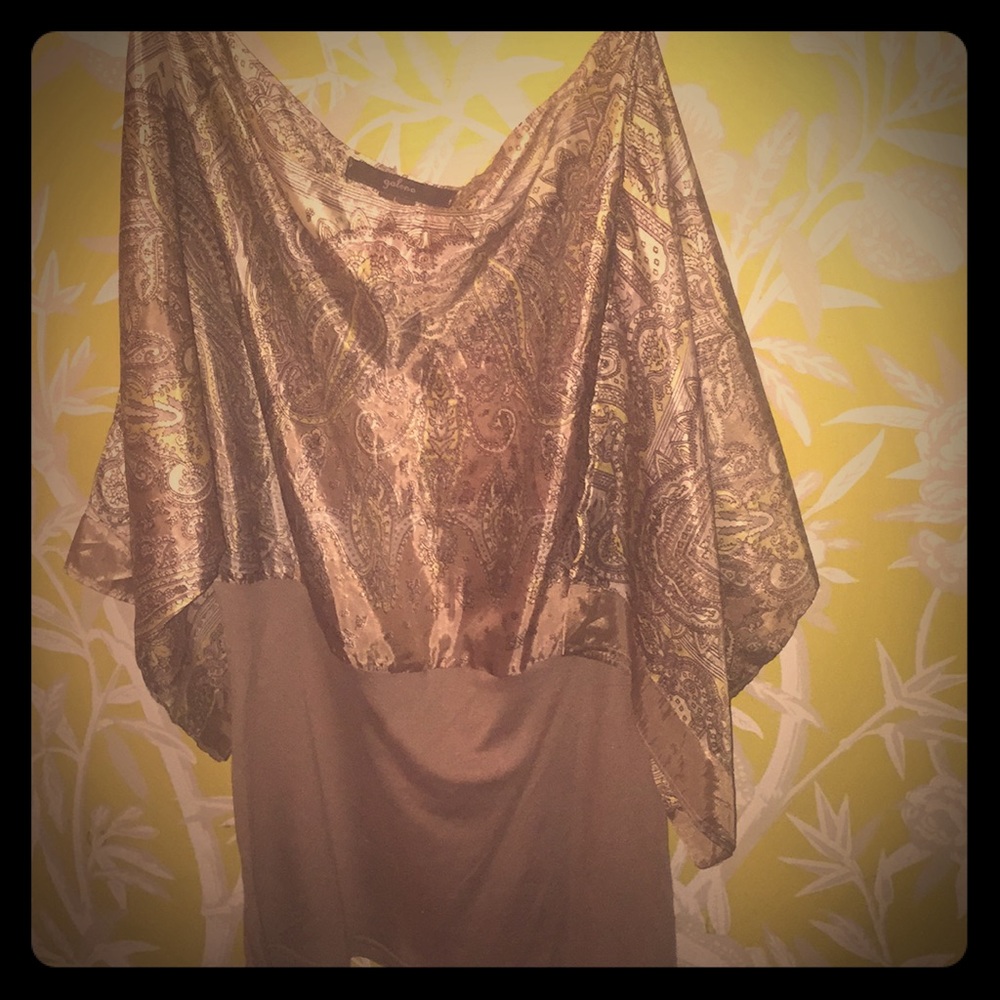 Galeno Silk shirt size Large